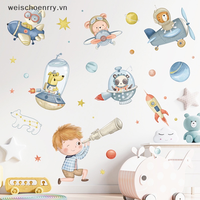 Sticker Dán Tường Họa Tiết Cây Xanh Dễ Thương Bắt Mắt