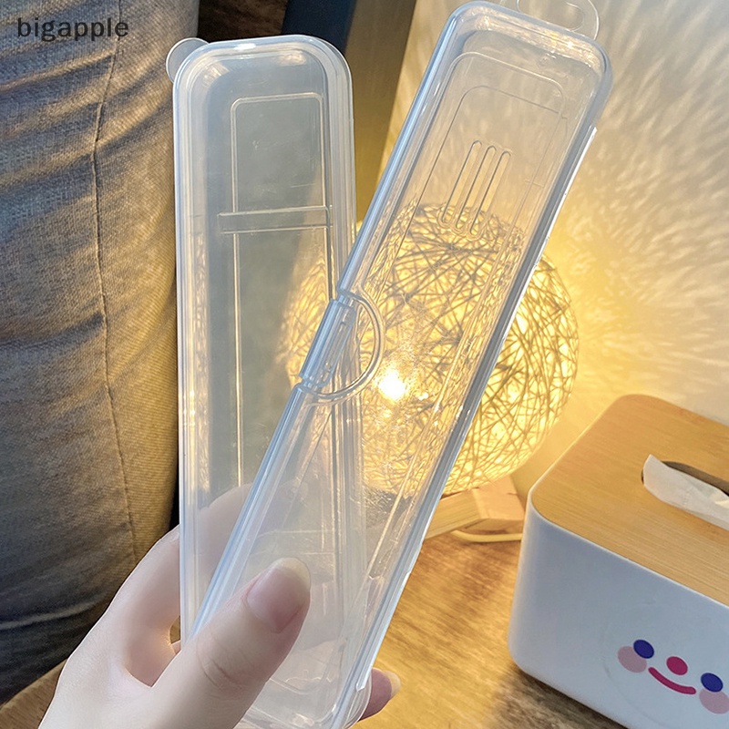 1 Hộp Nhựa Trong Suốt Hình Chữ Nhật Đựng Cọ Trang Điểm