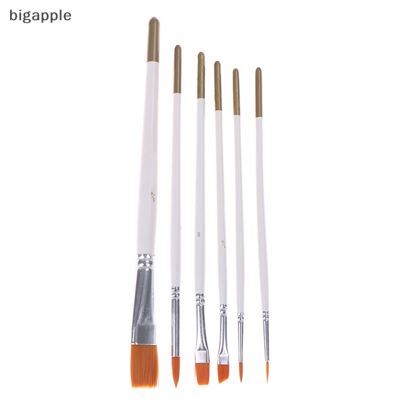 Set 6 Cọ Vẽ Tranh Màu Nước Tiện Dụng Chất Lượng Cao