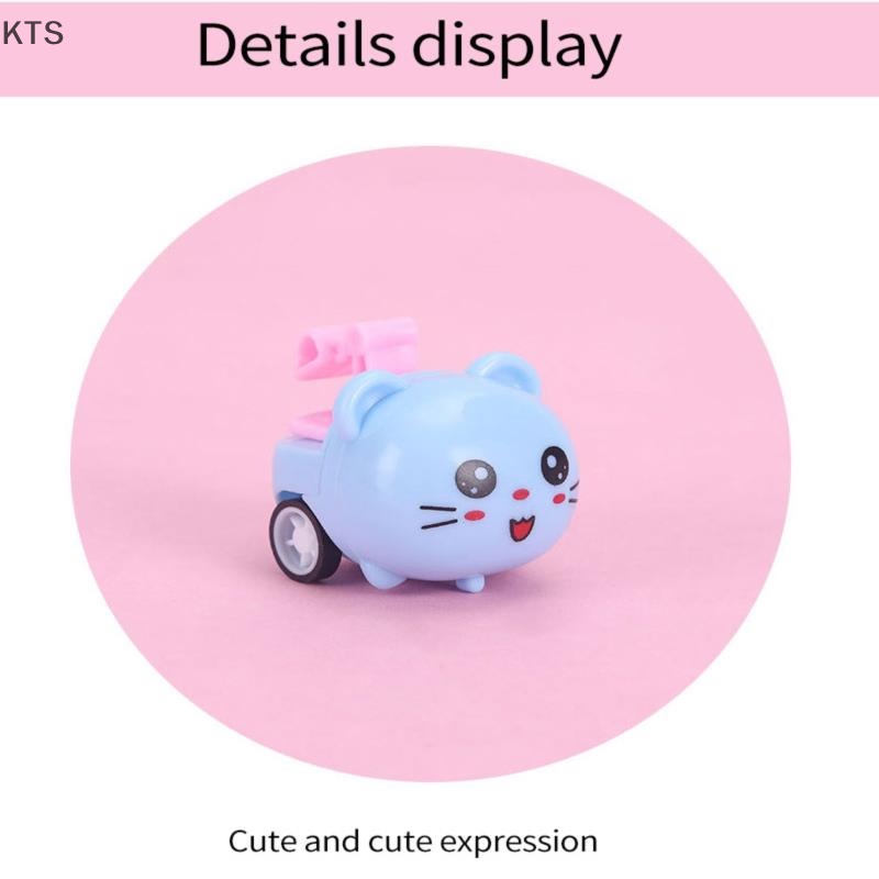 1 Mô Hình Xe Công Trường Kéo Lưng Mini Trang Trí Tiệc Cho Bé