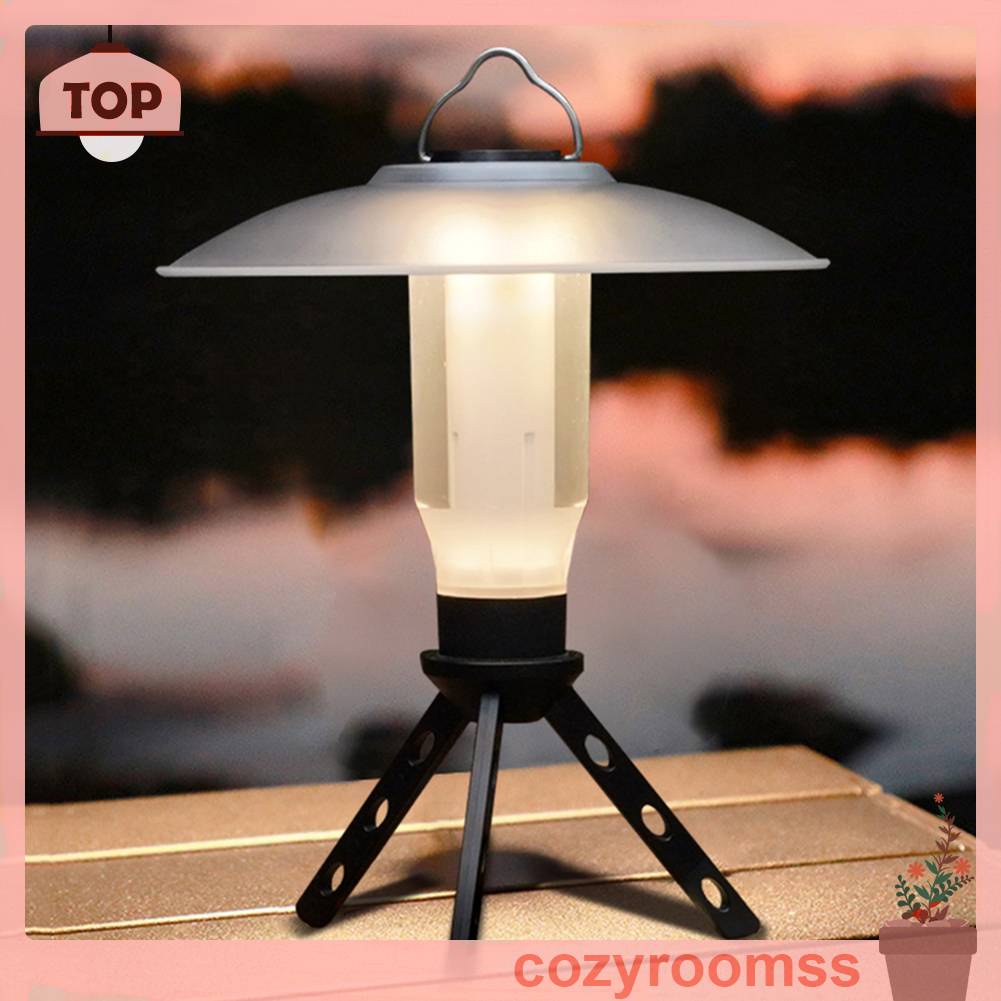 Đèn Pin Cắm Trại 2000mAh Type-C 160LM IPX4 Chống Thấm Nước