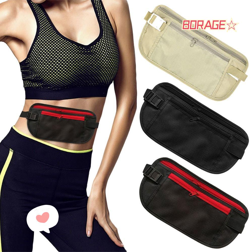 BORAG Túi Đeo Chéo Ngực Siêu Mỏng Chống Thấm Nước Đựng Tiền / Hộ Chiếu Tiện Dụng