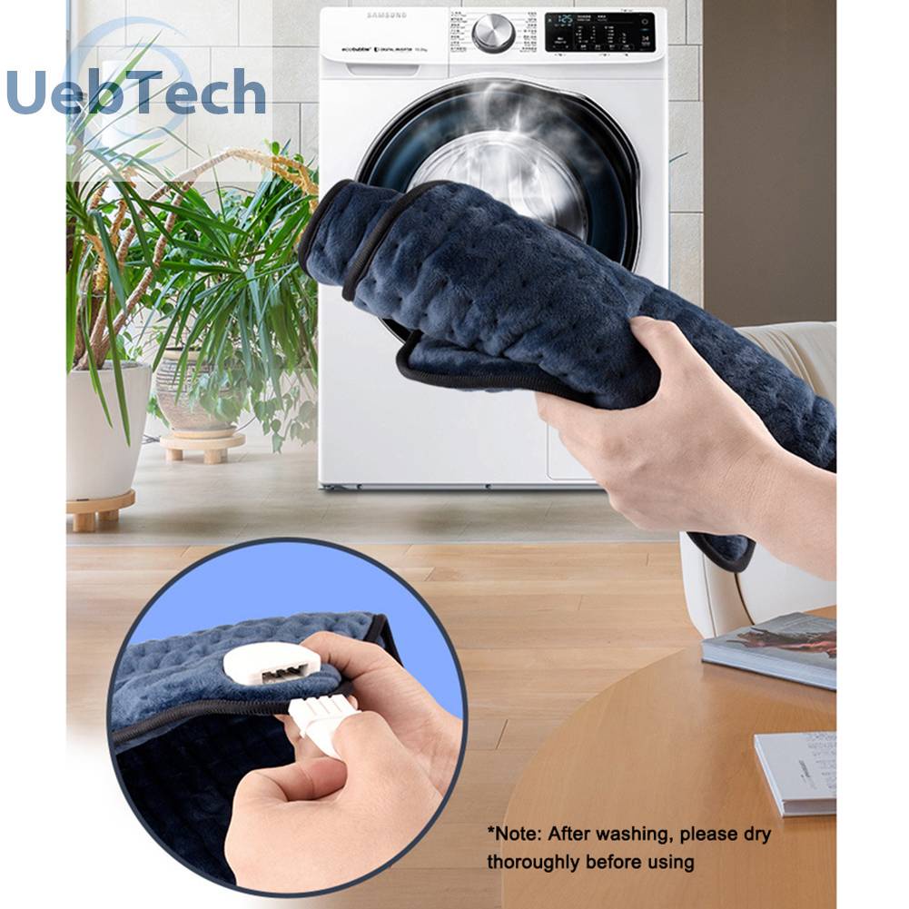 Chăn Sưởi Ấm Giảm Đau Bằng Điện 6 Bánh Răng Tùy Chỉnh Tiện Dụng