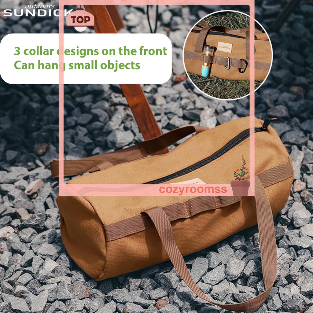 Túi Canvas Đựng Cọc Giăng Lều Gọn Nhẹ Tiện Dụng