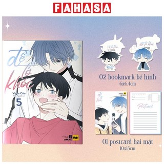 Sách để tớ khóc - tập 5 - tặng kèm 2 bookmark bế hình + 1 postcard 2 mặt