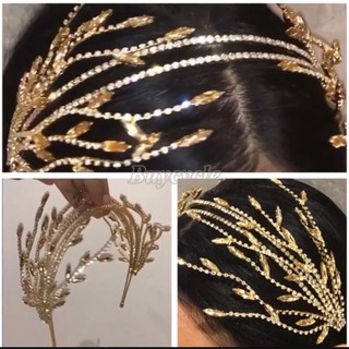 Cài Tóc Đính Đá Pha Lê Handmade Thời Trang Dành Cho Cô Dâu