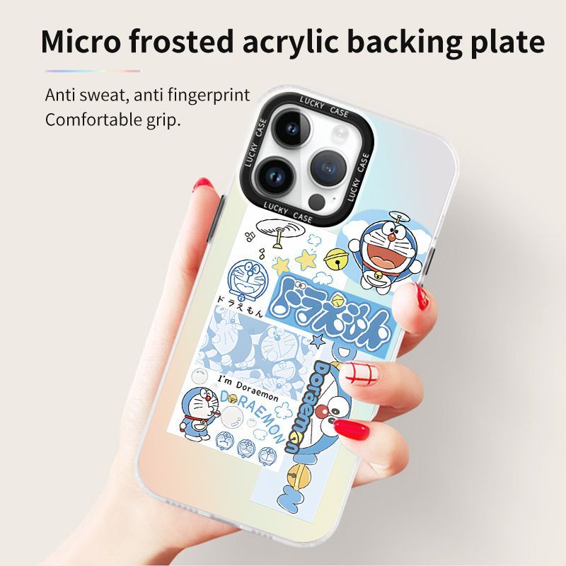 Ốp Điện Thoại Màu Laser Xanh Dương Độc Đáo Thời Trang Cho Iphonexr12678Plus 1314 promax HG3O