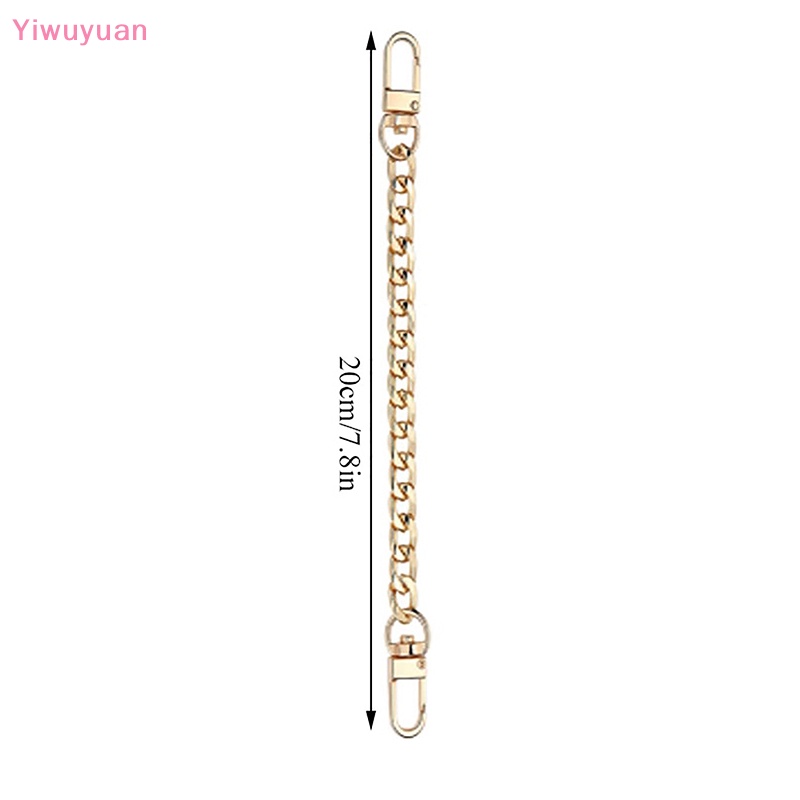 Dây Xích Kim Loại Mở Rộng 20cm Màu Trơn Cho Túi Xách DIY Mới