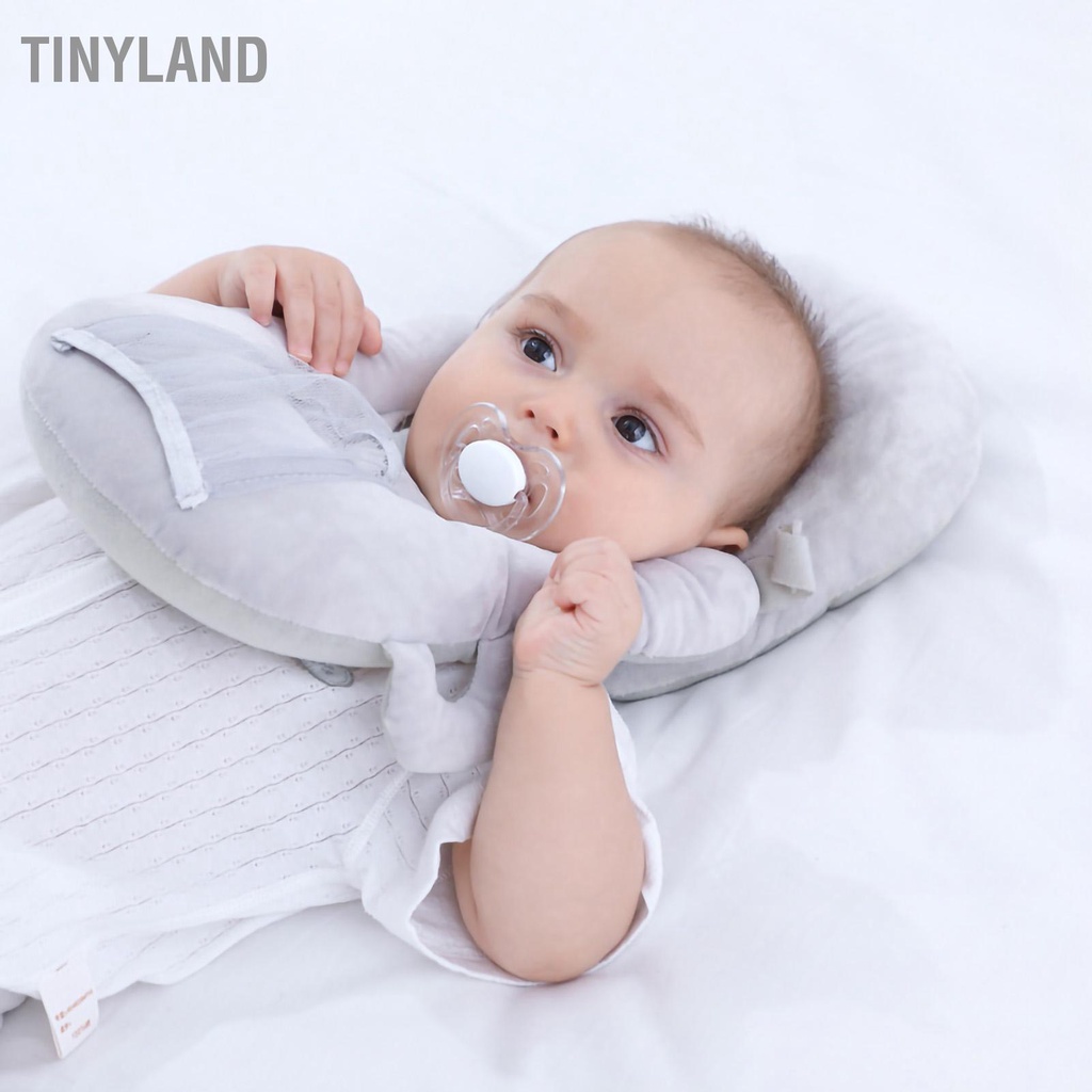 TinyLand Gối Cho Bé Sơ Sinh Cotton Thoáng Khí Đa Năng Có Thể Điều Chỉnh Giá Đỡ Bình Sữa Trẻ Mới Biết Đi cmman