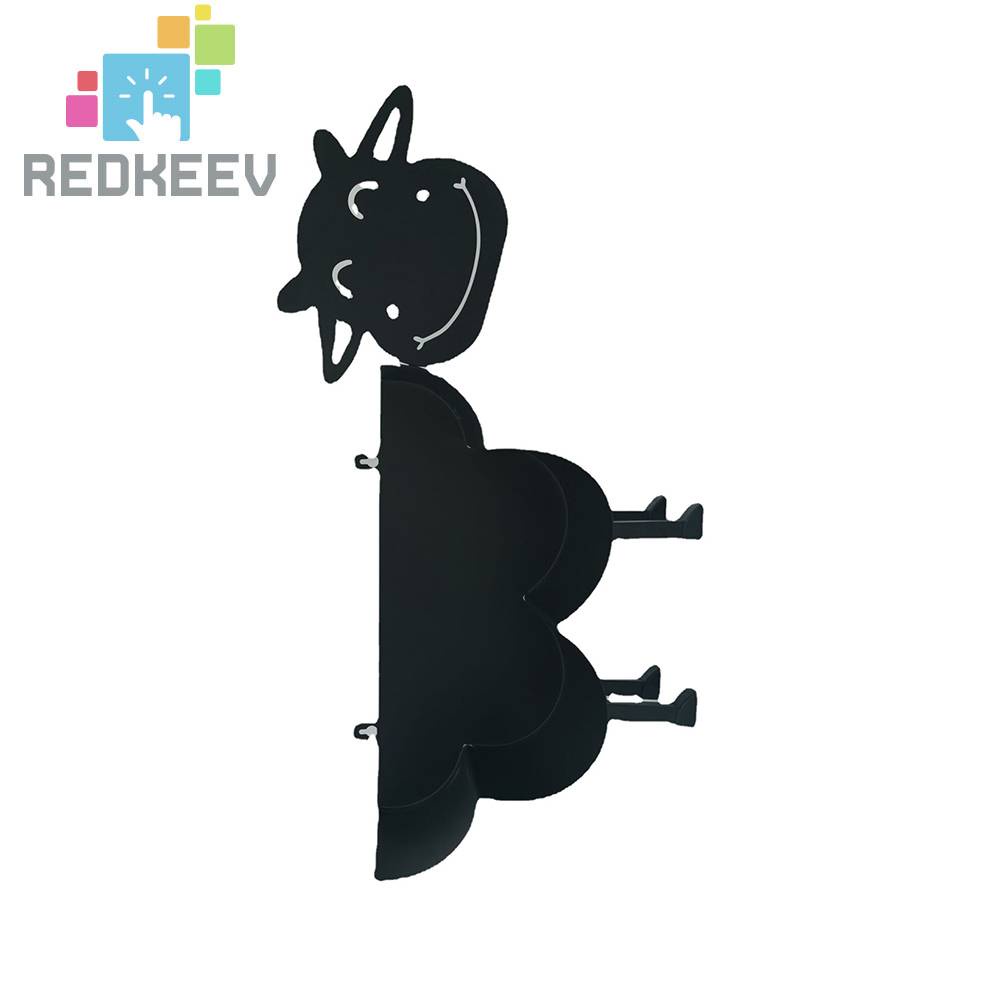 Giá Đỡ Cuộn Giấy Vệ Sinh Không Đục Lỗ Hình Bò Sữa Cho Nhà Tắm