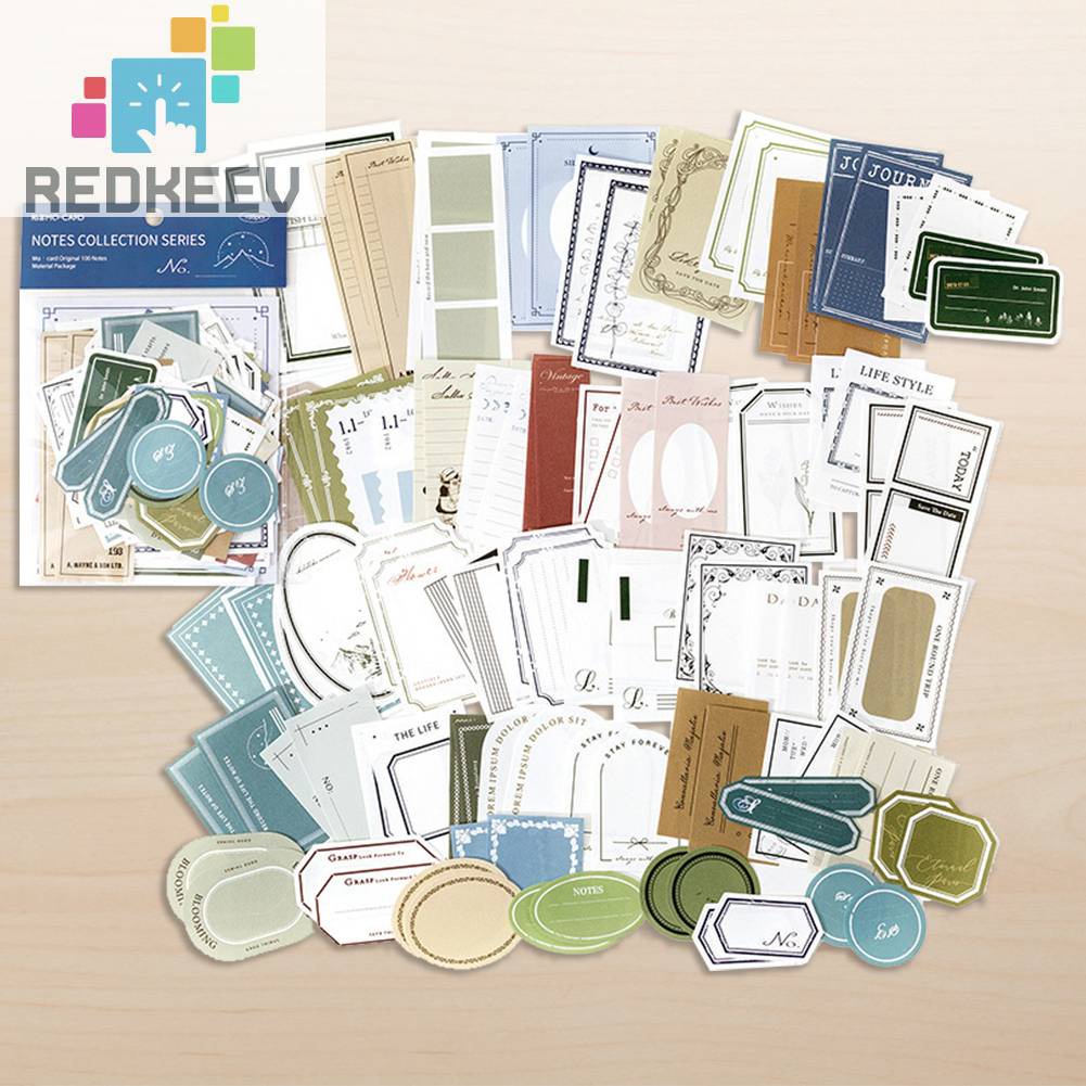 Set 100 Giấy Thủ Công Trang Trí Sáng Tạo