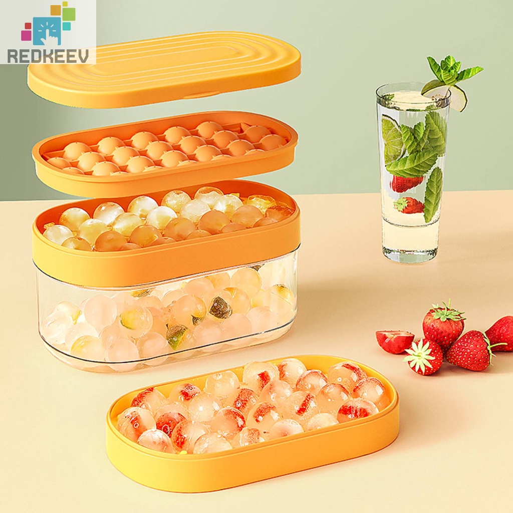 Khuôn Silicone Làm Đá Viên 24 Ngăn Tiện Lợi