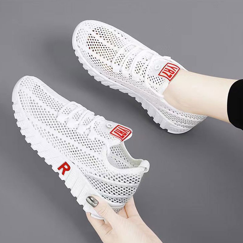 Giày Thể Thao Phối Lưới Thoáng Khí Thời Trang Cho Nữ