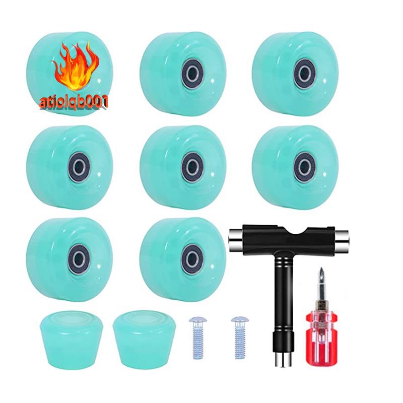 Set 8 Bánh Xe Trượt Patin Kích Thước 58Mm X 32Mm 82A
