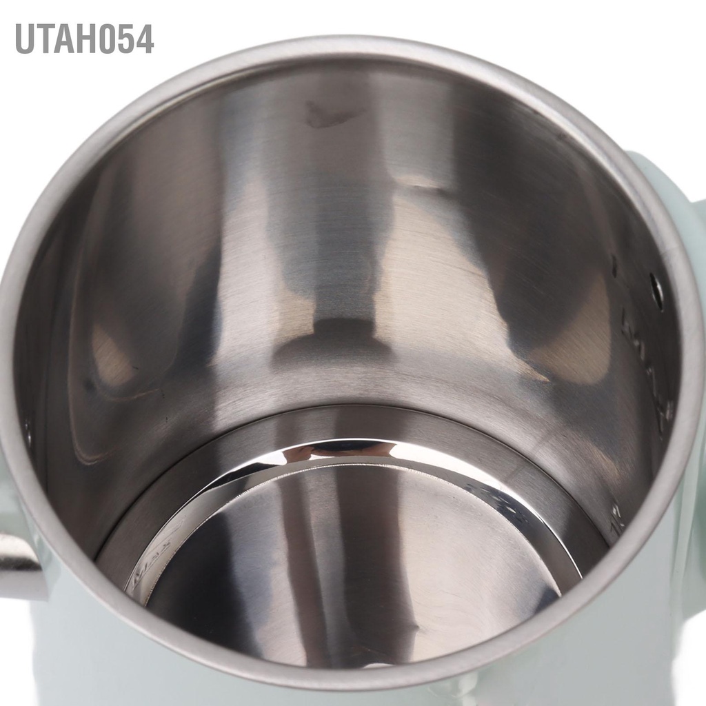 Utah054 Ấm đun nước điện 2000W bằng thép không gỉ 2L pha cà phê với khả năng làm nóng nhanh Tự động tắt Đun sôi khô Bảo vệ phích cắm Vương quốc Anh 220V