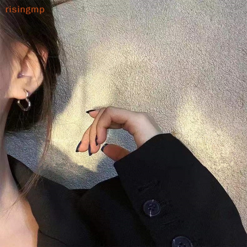 1 Đôi Bông Tai Bạc Hình Trái Tim Nhỏ Không Gây Dị Ứng Phong Cách Hàn Quốc Dành Cho Nữ