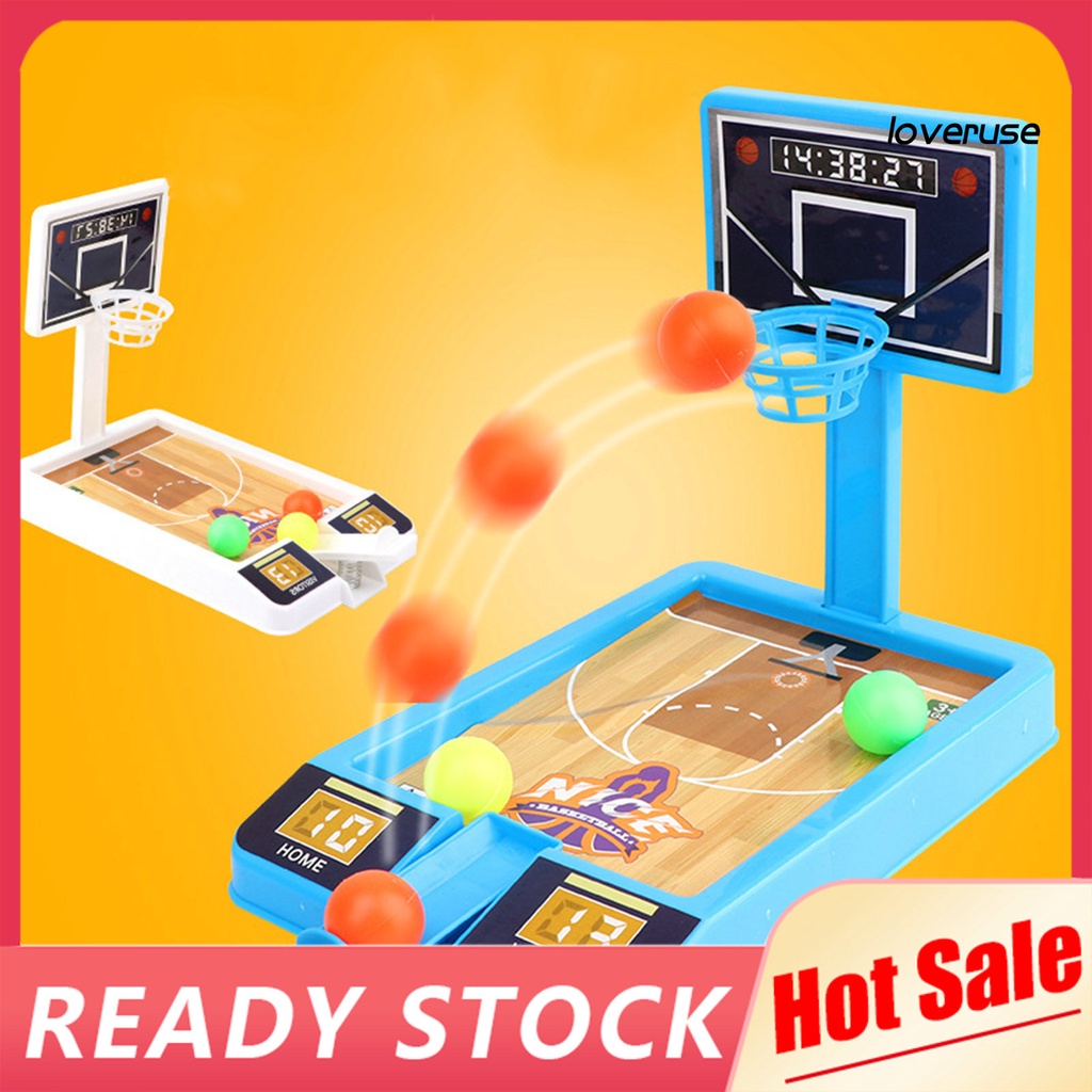 Đồ Chơi Bóng Rổ Đứng Mini Giải Trí Bàn Tay Mắt Thú Vị Cho Trẻ Em