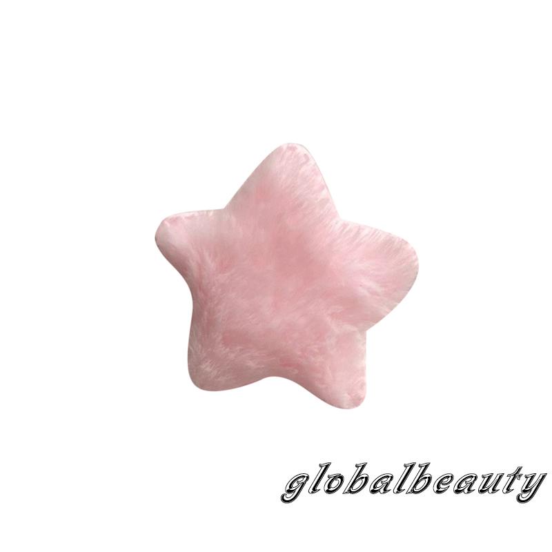 Kẹp Tóc Hình Ngôi Sao Hoạt Hình Màu Trơn Xinh Xắn Cho Nữ