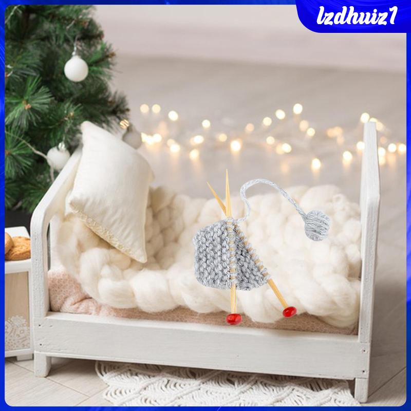 Cuộc Sống Đan Len Tỉ Lệ 1 / 12 Cho Nhà Búp Bê