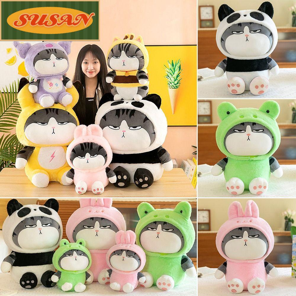 SUSANS Thú Nhồi Bông Hình Chú Mèo Hoạt Hình 22cm / 40cm