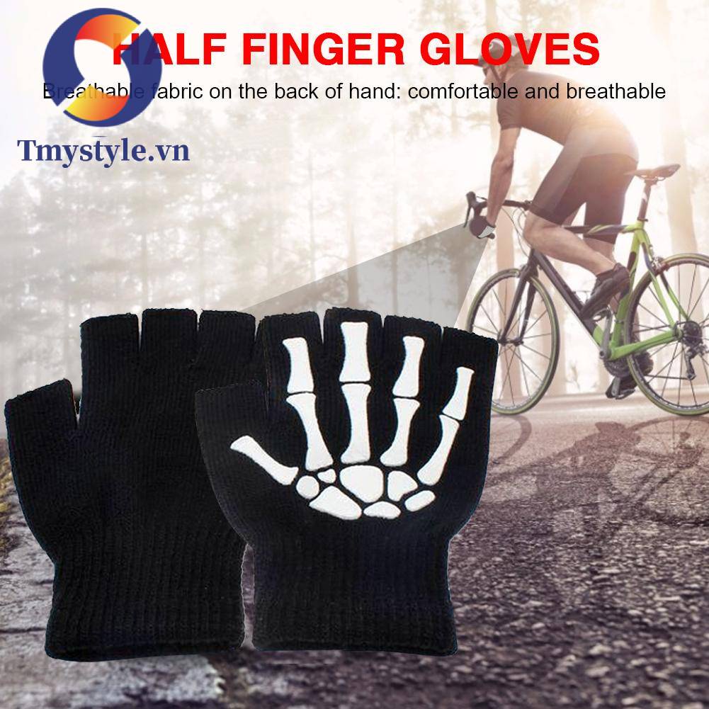 Găng Tay Hở Ngón Thời Trang Cho Nam Và Nữ