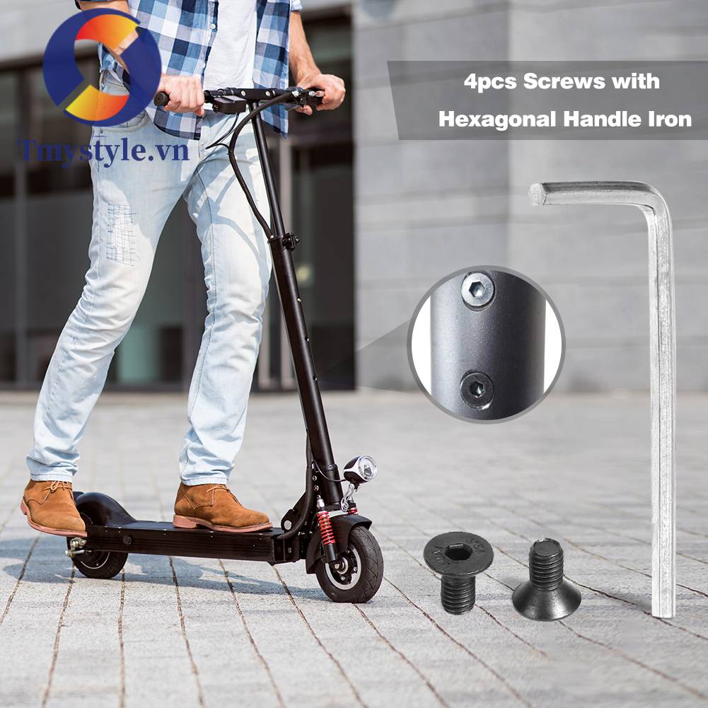 Bộ 4 Ốc Vít Lục Giác Cho Xe Điện M365