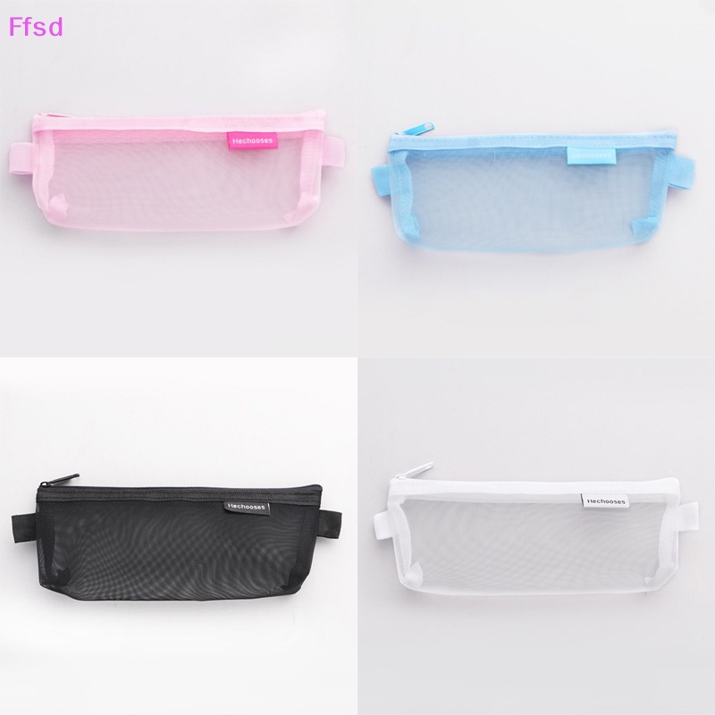 {Ffsd} Túi Lưới Nylon Trong Suốt Đựng Mỹ Phẩm / Đồ Trang Điểm / Đồ Vệ Sinh Cá Nhân Du Lịch * Hàng Bán Chạy