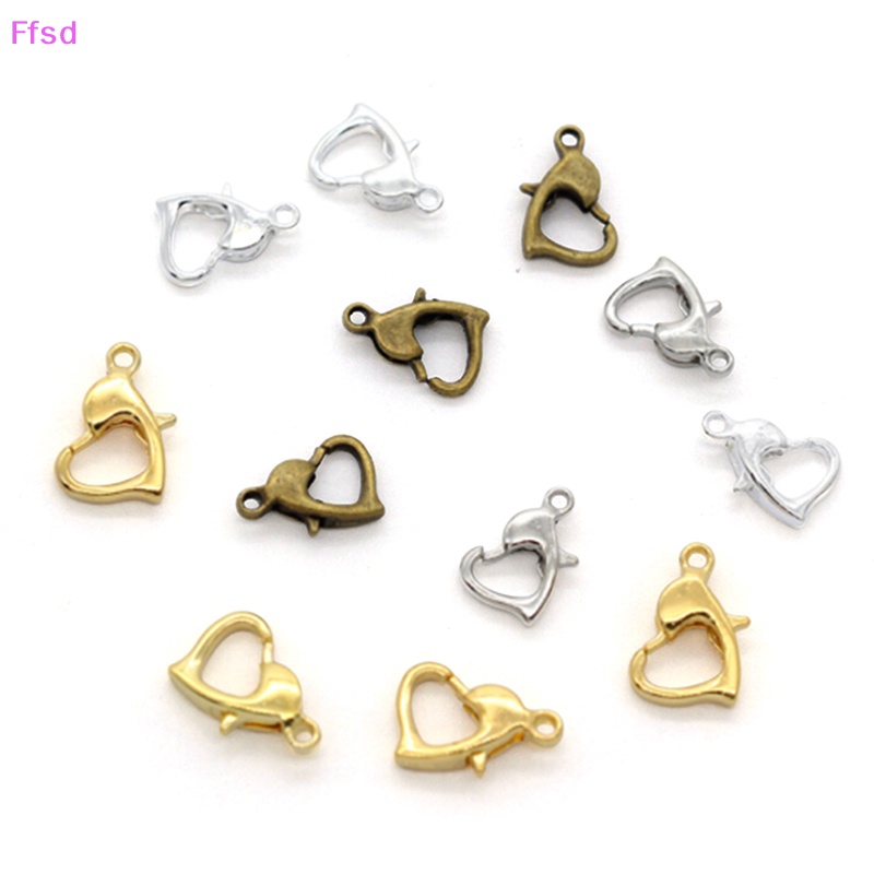 {Ffsd} Set 20 Móc Khóa Tôm Hùm Trái Tim Làm Trang Sức Thủ Công DIY Bán Chạy