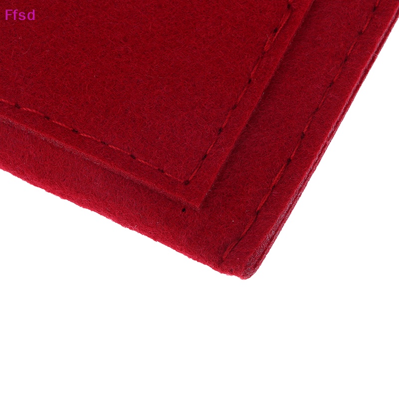 {Ffsd} 1 Túi Đeo Chéo Đựng Thẻ Bằng Vải Nỉ Lót Bên Trong Phong Cách Retro Bán Chạy