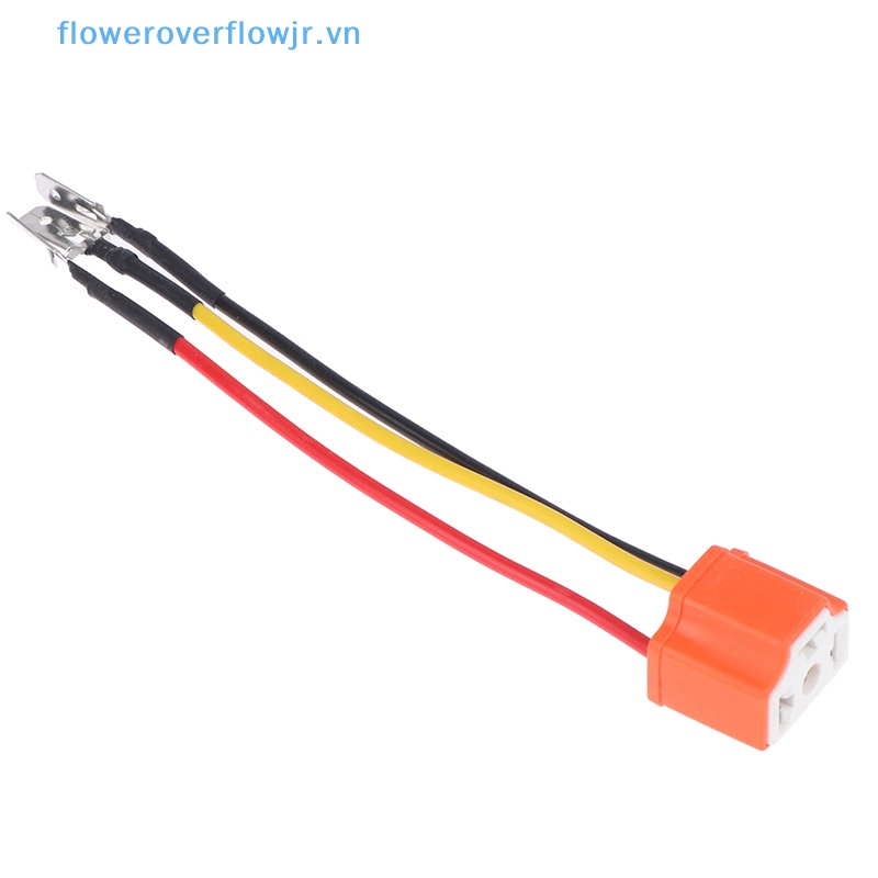 Giá Đỡ Bóng Đèn Pha LED H4 Bằng Sứ Chuyên Dụng Cho Xe Hơi