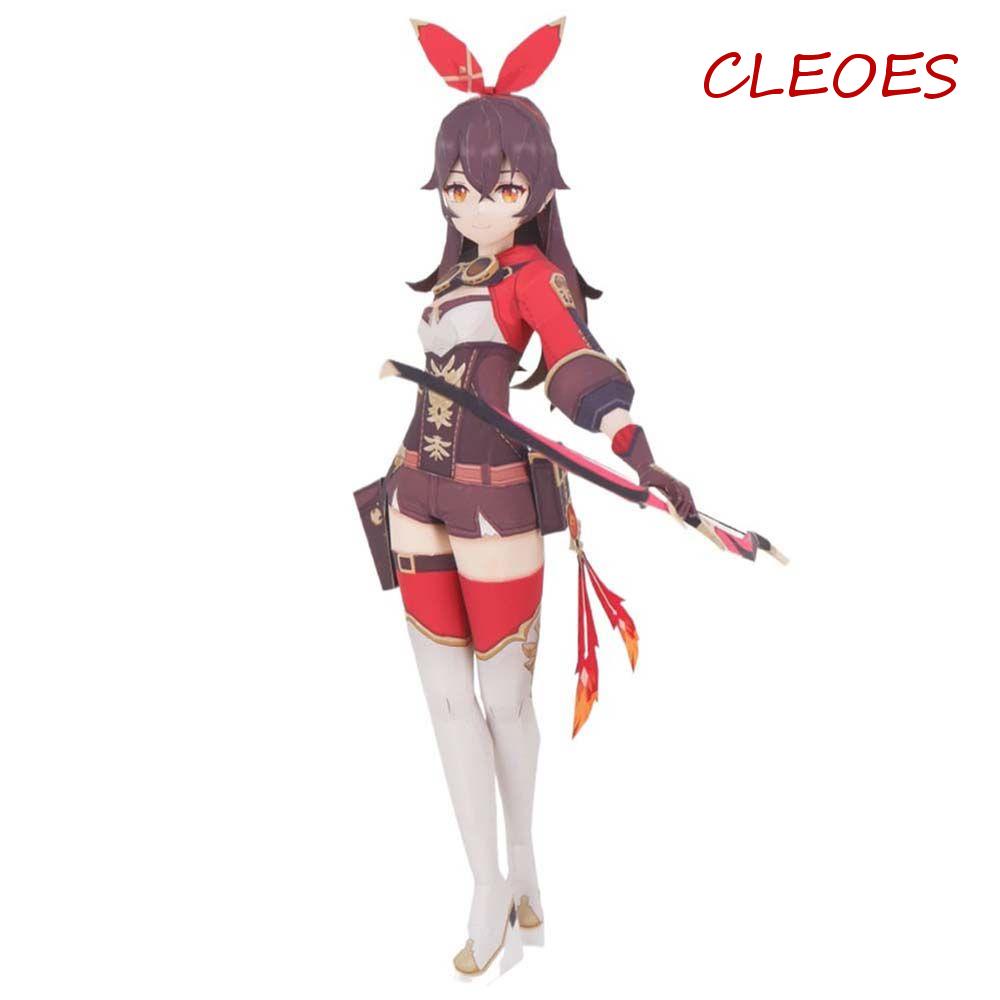 CLEOES Mô Hình Nhân Vật Anime Genshin Va Chạm Để Bàn Trang Trí DIY