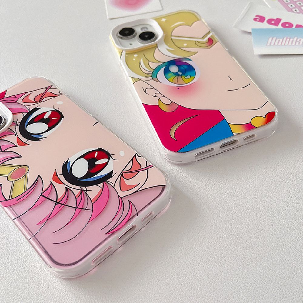 Ốp Điện Thoại TPU Mềm Chống Bụi Chống Rơi Hình Thủy Thủ Mặt Trăng Cho IPhone 14 13 12 11 Pro Max X XR 8 7 Plus