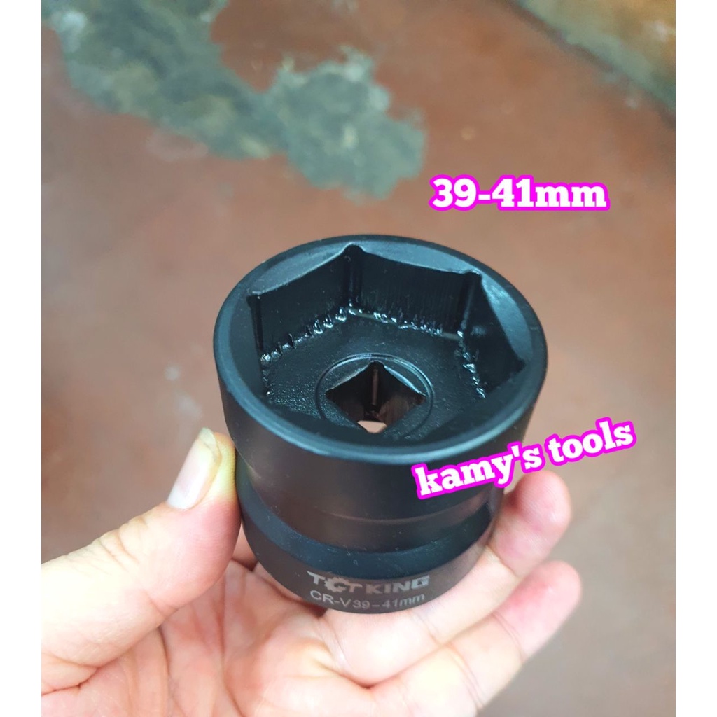Đầu tuýp khẩu mở nồi xe tay ga xe máy 2 đầu 39mm 41mm và 34mm 46mm 1/2 inch thép đen TGT King