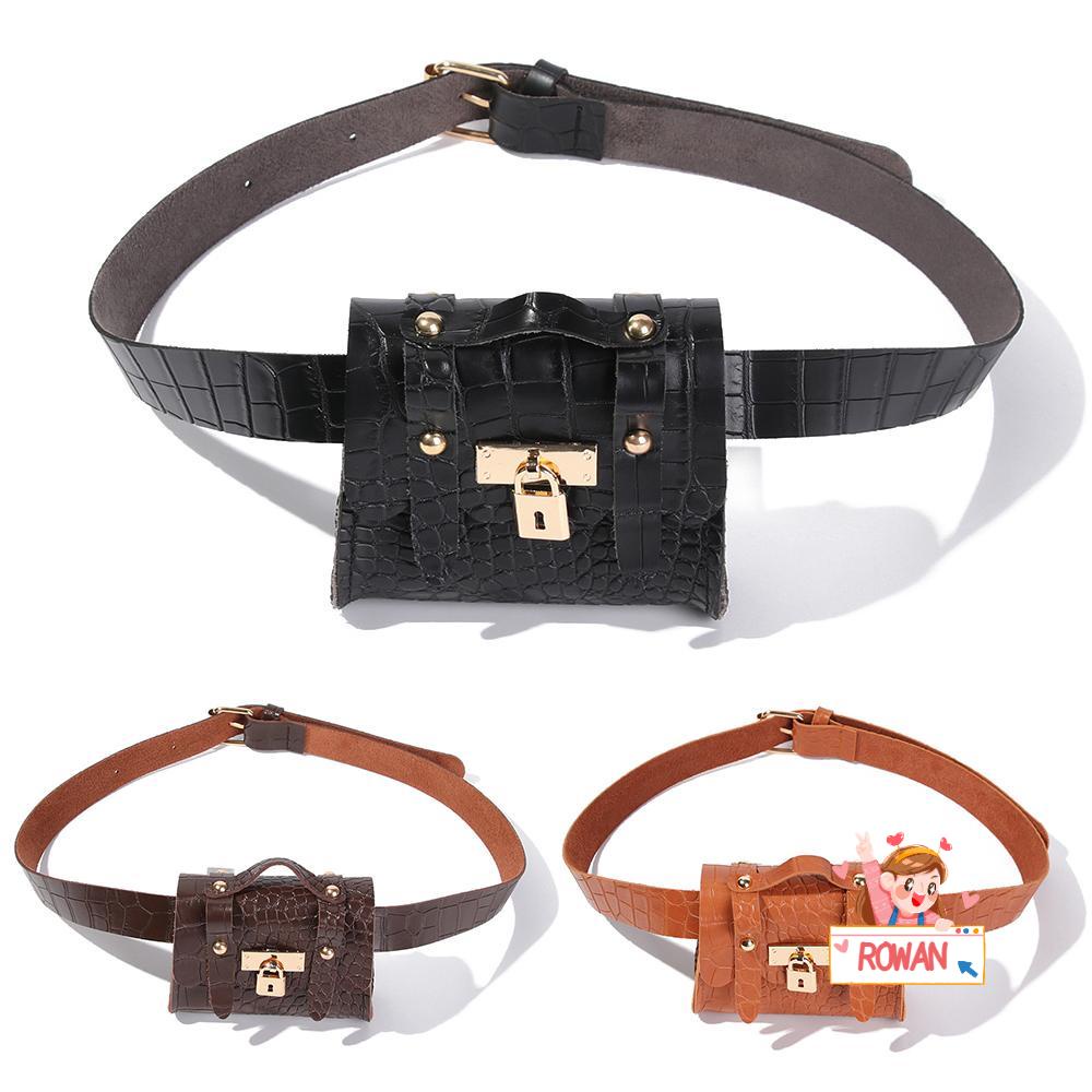 ROWANS Túi Đeo Hông Mini Mỏng Thời Trang Cho Nữ