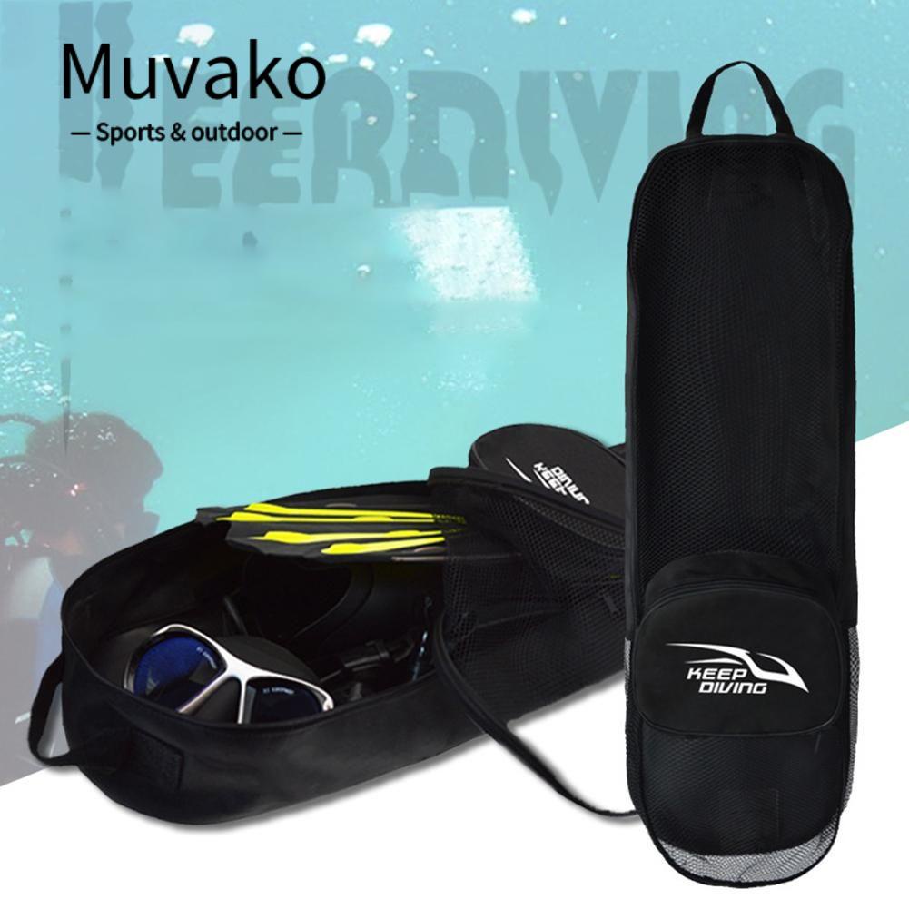 MUVAKO Túi Lưới Đeo Vai Đựng Dụng Cụ Lặn Tiện Lợi