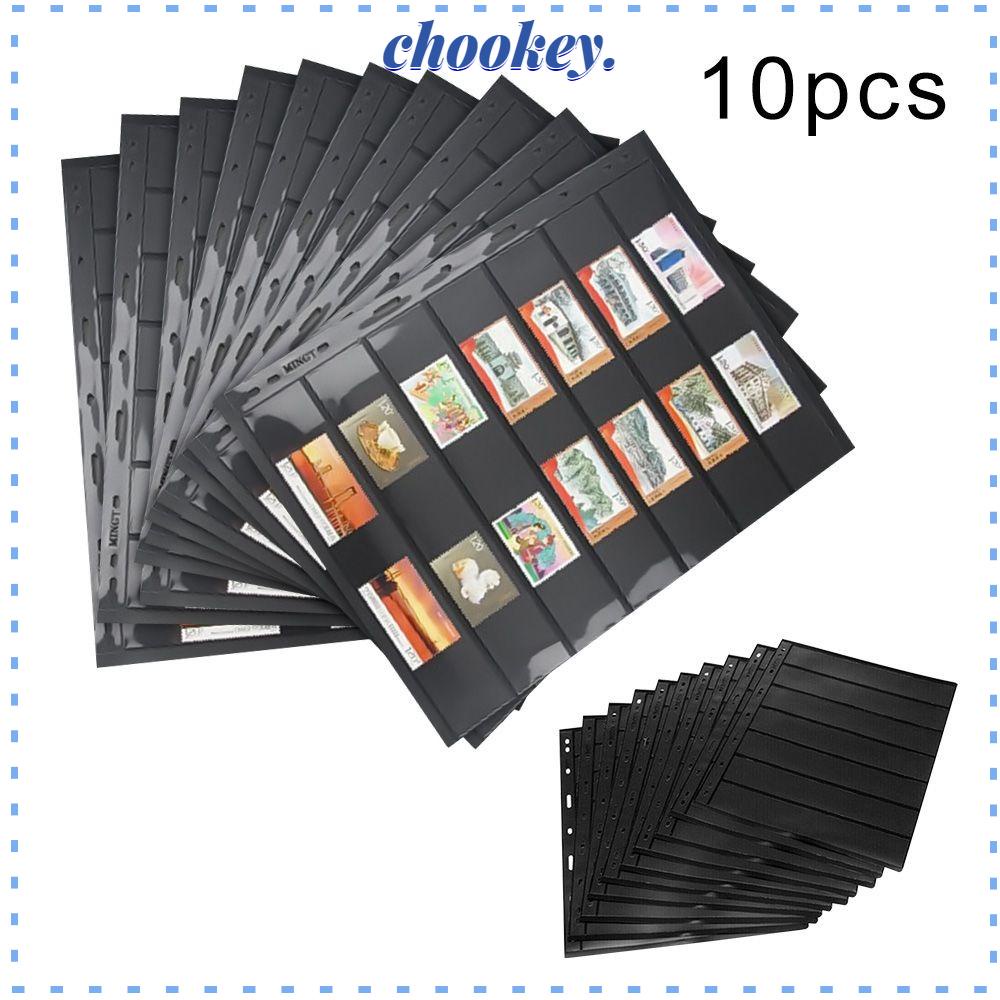CHOOKEY Set 10 Tấm Tem In Hai Mặt handmade