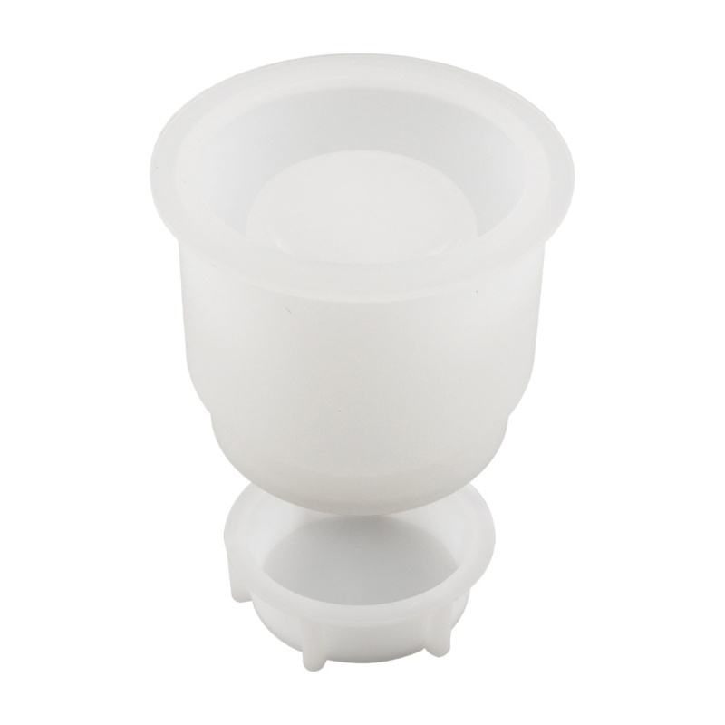 Khuôn Silicone Làm Chậu Hoa / Chậu Xi Măng Kích Thước Nhỏ DIY