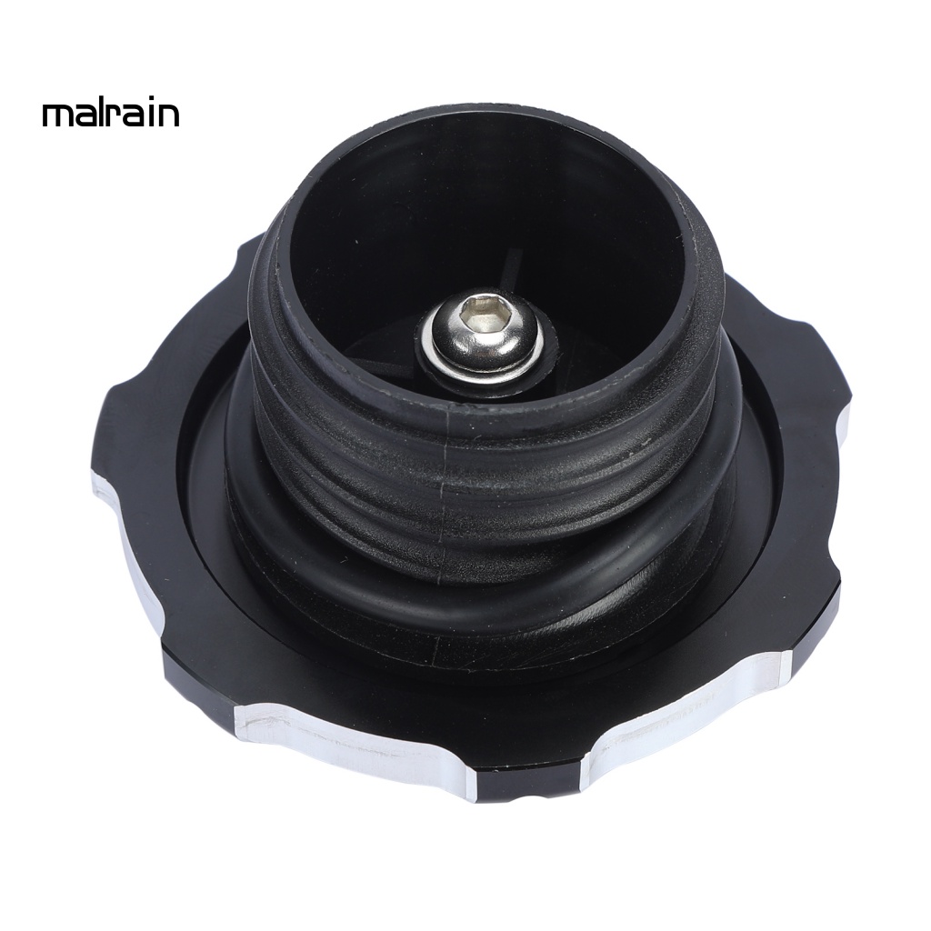 Nắp Bình Xăng Trái / Phải Hình Hoa Màu Trắng Đen Chống Rỉ Sét Cho Xe Mô Tô MP12-001 - 0156 XL1200 XL883 X48 V72