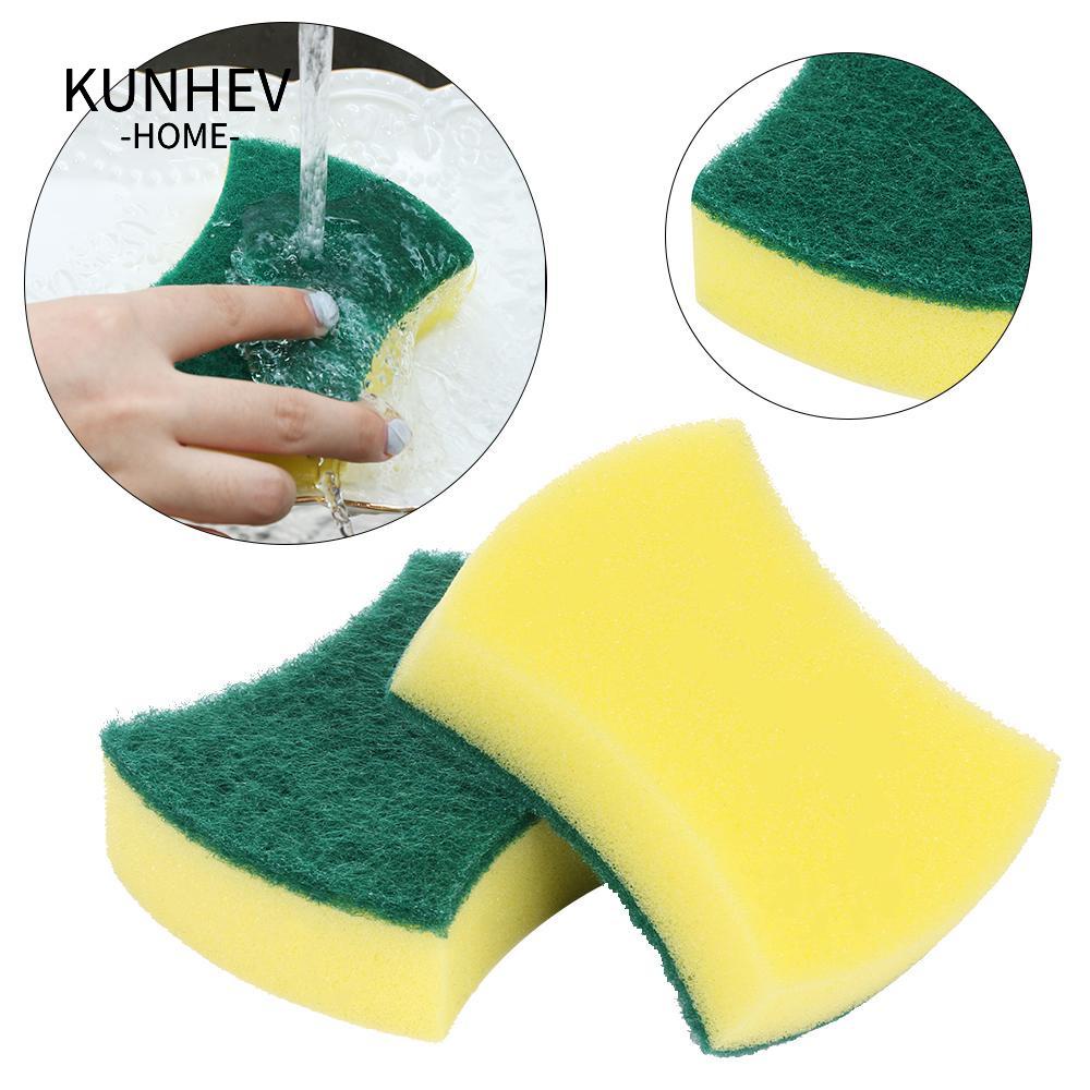 KUNHEV Set 5 / 10 Miếng Xốp Nano Rửa Chén Tiện Lợi