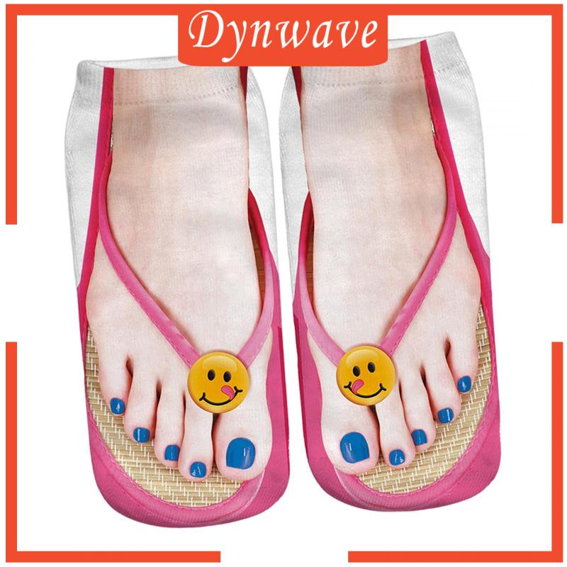 Vớ Xỏ Ngón In Họa Tiết Vui Nhộn Thời Trang Giáng Sinh