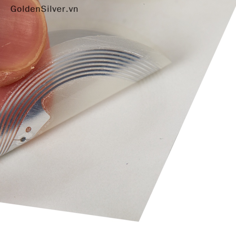 Set 10 Miếng Dán Màu Vàng Bạc 40mm NFC Chuyên Dụng