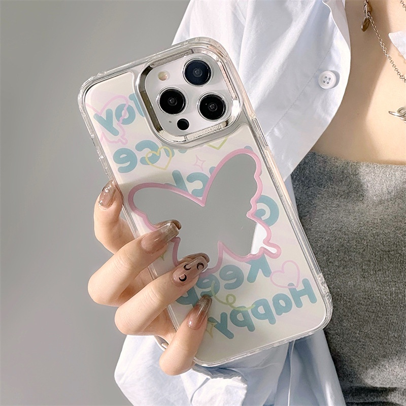 Ốp Điện Thoại MINI Có Gương Soi Ba Trong Một Cho iPhone 15 14 13 12 11 PROMAX XS XR XSMAX SE2020 6 7 8PLUS