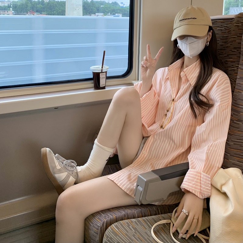 Áo Khoác Chống Nắng Dáng Rộng Tay Dài Thời Trang Cao Cấp