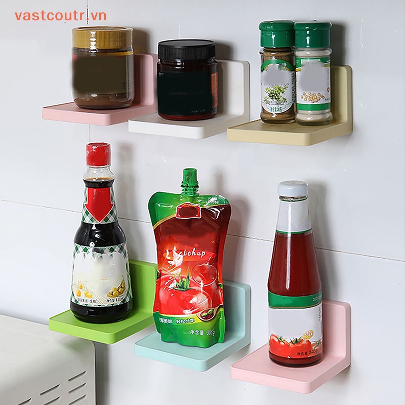 Kệ Đựng Xà Phòng Dán Tường Không Khoan Lỗ Cho Nhà Bếp / Phòng Tắm