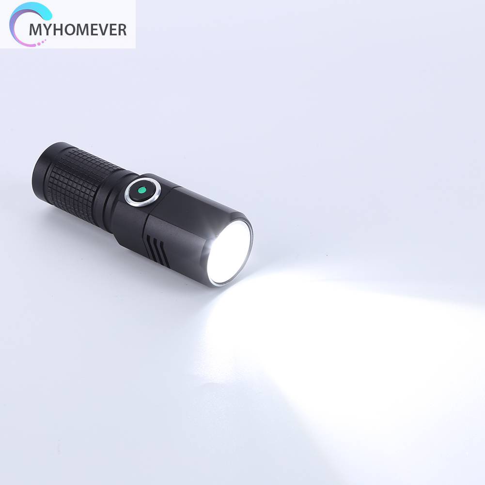 Đèn Pin 800LM XHP50 LED 700mAh / 1200mAh 5 Chế Độ Kèm Sạc USB Loại C