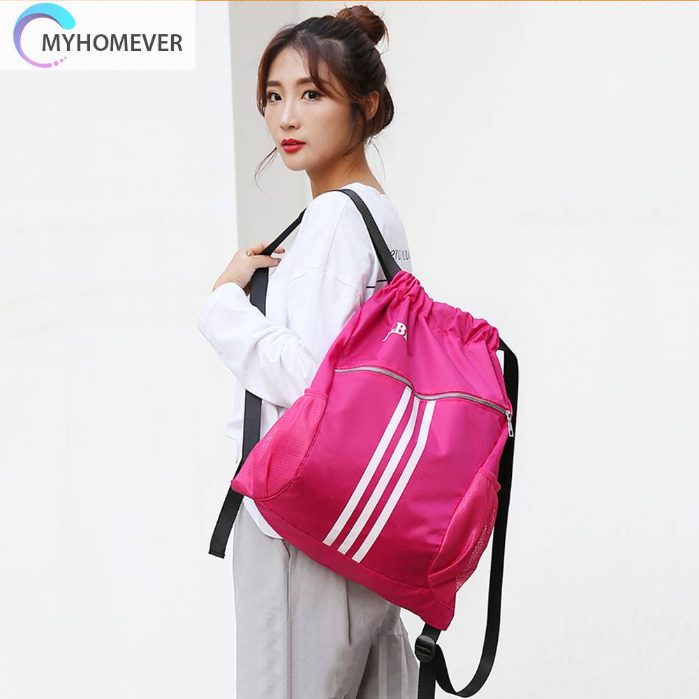 Balo Dây Rút Chất Liệu Oxford Mềm Chống Thấm Nước Thời Trang Thể Thao Ngoài Trời