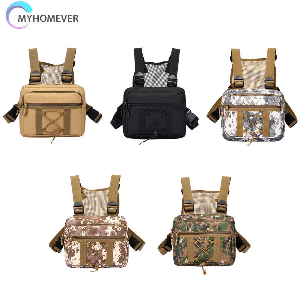 Túi Đeo Chéo Ngực Vải Oxford Nhỏ Gọn Có Thể Điều Chỉnh Thời Trang Cho Nam