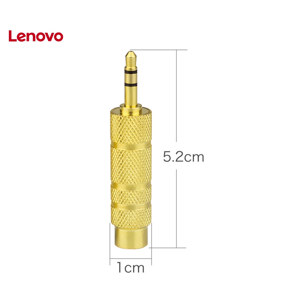 Bộ Chuyển Đổi Âm Thanh Nhanh Bằng Kim Loại Mini Màu Vàng Đồng 3.5mm Đầu Cắm Sang Ổ Cắm 6.5mm Đa Năng Cho Thiết Bị Điện Tử
