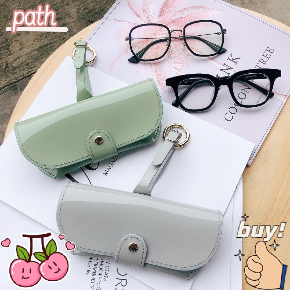 PATH Túi Đựng Mắt Kính Bằng Da PU Kèm Dây Đeo Thời Trang Cho Nam