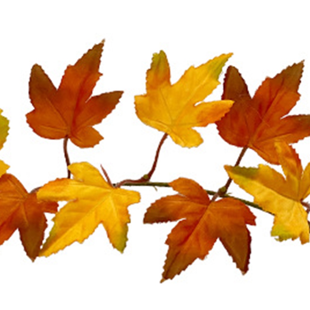 (Bất Ngờ) Lá Phong Giả Sống Động Như Thật Trang Trí Cửa Sổ Không Cần Khoan Lỗ